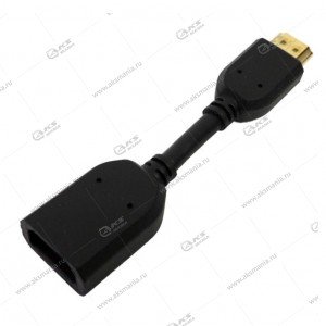 Переходник гибкий H03 HDMI M/F 10см
