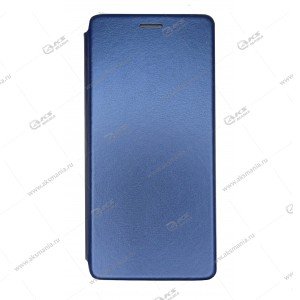 Книга горизонтал для Samsung A02/M02 синий Nitro