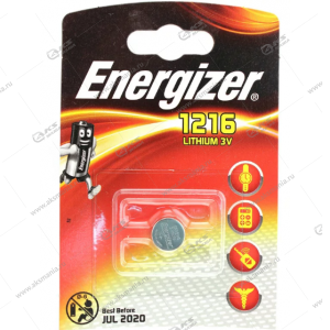 Элемент питания Energizer CR1216/1BL
