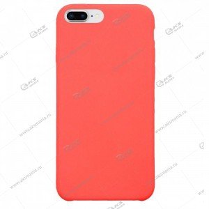 Silicone Case для iPhone 7/8 Plus ярко-розовый