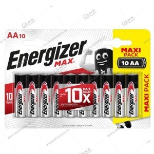 Элемент питания Energizer AA LR6 Max/10BL