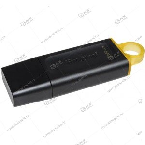 Флешка USB 3.2 128GB Kingston DT Exodia черный/желтый