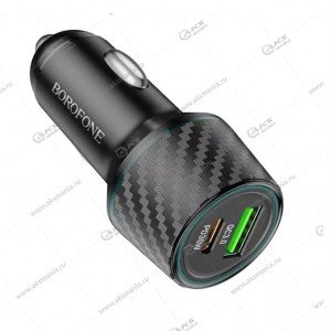 АЗУ Borofone BZ21 48Вт PD30Вт + QC3.0 черный