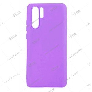 Silicone Cover для Huawei Honor P30 Pro фиолетовый
