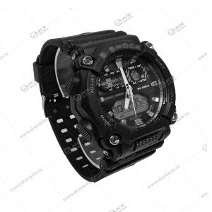 Наручные часы C-Shock в металлическом боксе черные с серебром