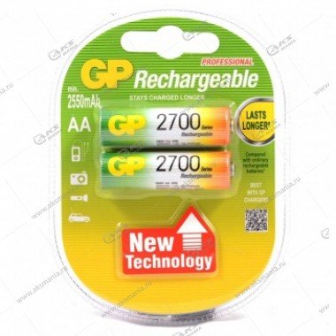 Элемент питания аккумулятор GP R6 (AA) 2700 mAh