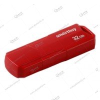 Флешка USB 2.0 32GB SmartBuy Clue Red