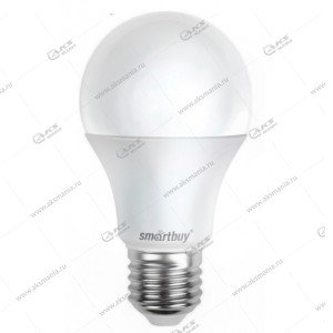 Лампа светодиодная Smartbuy A60-7W-220V-6000К-E27 (холодный дневной свет)