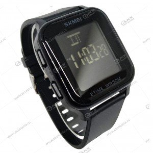 Наручные часы SKMEI WR50M водонепроницаемые в пластике черные