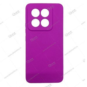 Silicone Cover 360 для Xiaomi Mi 14 Pro фиолетовый