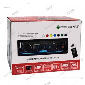 Автомагнитола AS.Pioneeir 607BT USB/TF/AUX/FM/MP3+пульт
