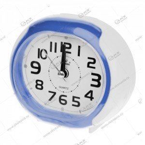 Часы 3020 будильник синий