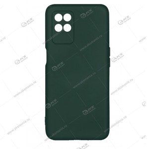 Silicone Cover 360 для Realme 8i темно-зеленый