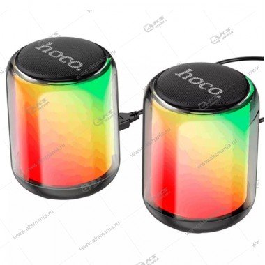 Компьютерные колонки Hoco BS56 Colorful BT wired 2-in-1 черный