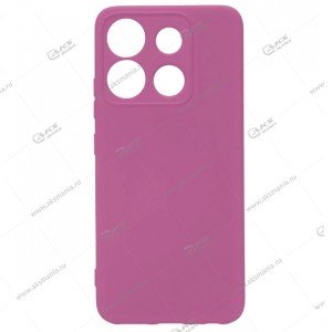 Cиликоновый чехол (Silicone Case) 360 для INFINIX Smart 7 сиреневый