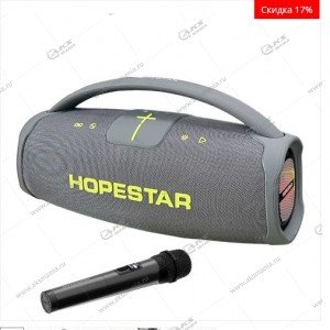 Колонка портативная HOPESTAR A65 300W серый