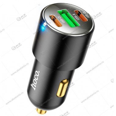АЗУ Hoco NZ6 PD45Вт 3-порта (2C1A) черный
