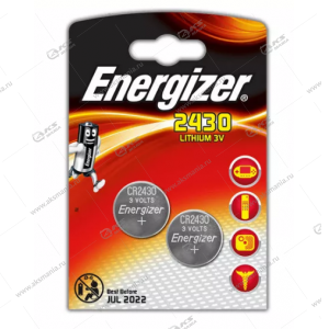 Элемент питания Energizer CR2430/2BL