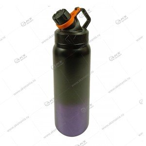Бутылка-термос YW-10 800мл черно-фиолетовый