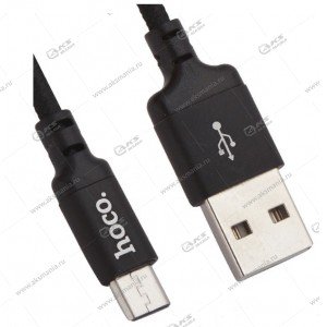 Кабель Hoco X14 Micro USB 1m черный