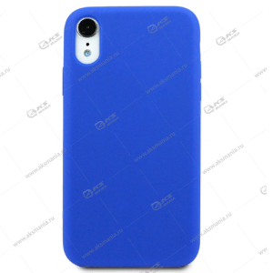 Silicone Case для iPhone XR ярко-синий