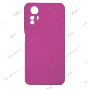 Silicone Cover 360 для Xiaomi Redmi Note 12S ярко-розовый