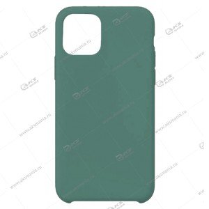 Silicone Case для iPhone 11 Pro Max сине-зеленый