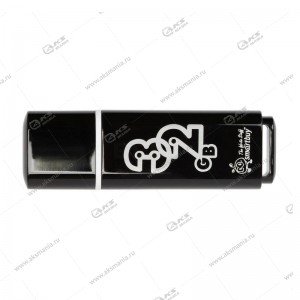 Флешка USB 2.0 32GB SmartBuy Glossy черный