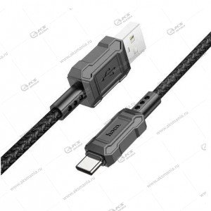 Кабель Hoco X94 Leader charging data cable Type-C 1m черный