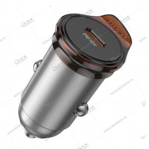 АЗУ Hoco NZ16 PD30W серый металл