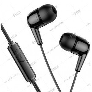 Наушники Hoco M97 с микрофоном черный