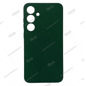 Silicone Cover 360 для Samsung S24 Plus темно-зеленый