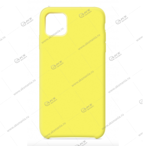 Silicone Case (Soft Touch) для iPhone X лимонный