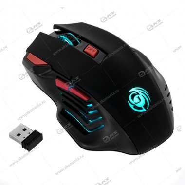 Мышь проводная MRGK-14UR Dialog Gan-Kata - игровая, 6 кнопок + ролик, RGB подсветка, USB, чёрная