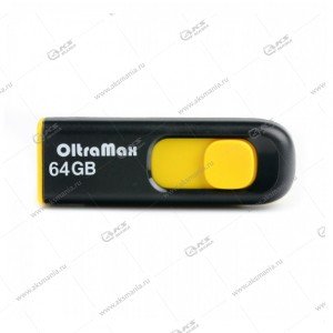 Флешка USB 2.0 64GB OltraMax 250 желтый