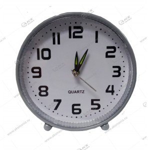 Часы 008 будильник серые