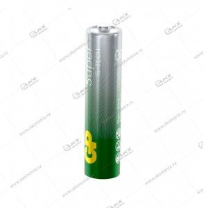 Элемент питания GP AAA LR03/4SH Super G-TECH