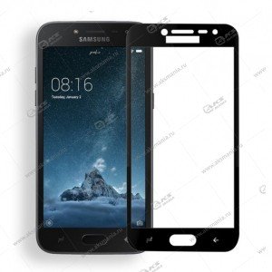 Защитное стекло Samsung J2 Pro/J250 (2018) Black