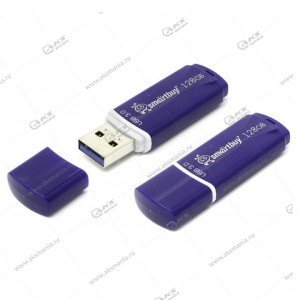 Флешка USB 3.0 128GB SmartBuy Crown Blue