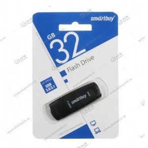 Флешка USB 3.1 32Гб SmartBuy Scout черный