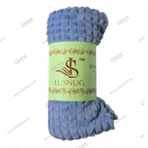 Плед Lusnug 150x200см голубой