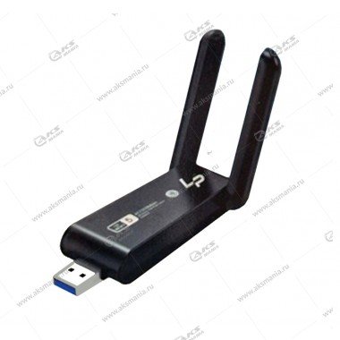 Wi-fi adapter Wireless-N 1300Mbps с антенной LP-UAC27D 2х диапозонный USB 3.0