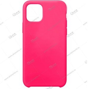 Silicone Case для iPhone 12 Pro Max ярко-розовый
