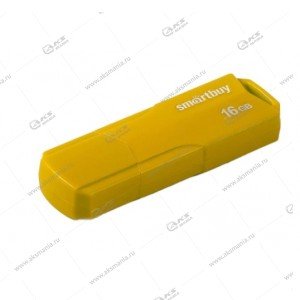 Флешка USB 2.0 16GB SmartBuy Clue Yellow