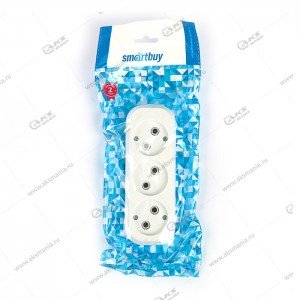 Колодка Smartbuy 3 гнезда 10A/2,2кВт без заземления (SBE-10-3-00-N)