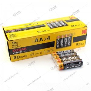 Элемент питания Kodak XTRALIFE AA LR6/4SH 60BOX
