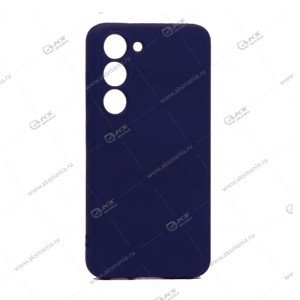 Silicone Cover 360 для Samsung S23 темно-синий