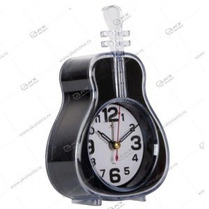 Часы-будильник настольные B8-001 кварц, корпус черный "Классика" "Рубин"