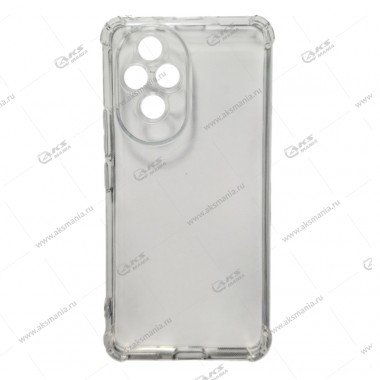 Силикон Huawei Honor 200 5G плотный прозрачный c усиленными краями