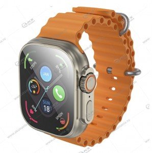 Смарт-часы Borofone BD10 Ultra Smart sports watch (Call Version) титановое золото